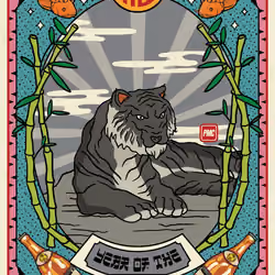 Lucky Tiger #4543