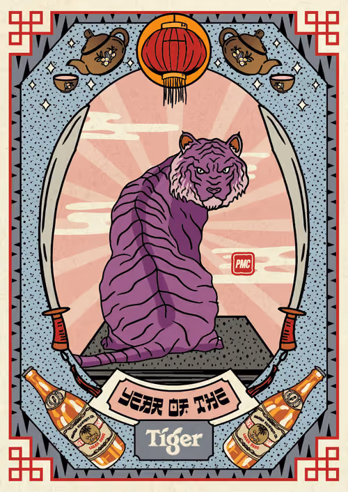 Lucky Tiger #6684