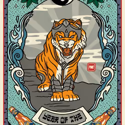 Lucky Tiger #3646