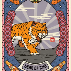 Lucky Tiger #2538