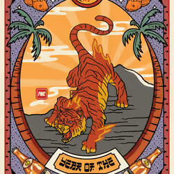 Lucky Tiger #5018