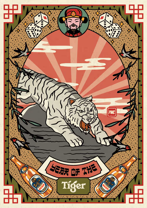 Lucky Tiger #6645