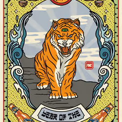 Lucky Tiger #3343