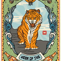 Lucky Tiger #2368