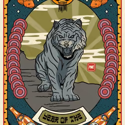 Lucky Tiger #2928