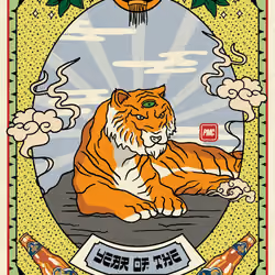 Lucky Tiger #6450