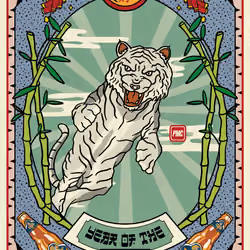 Lucky Tiger #6392