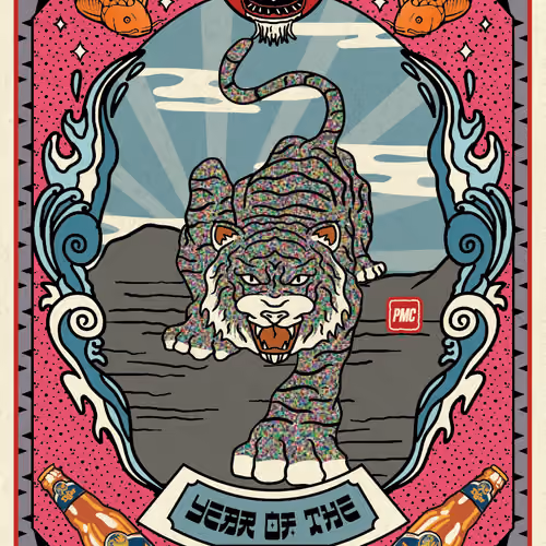 Lucky Tiger #4055