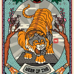 Lucky Tiger #1519