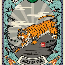 Lucky Tiger #4498