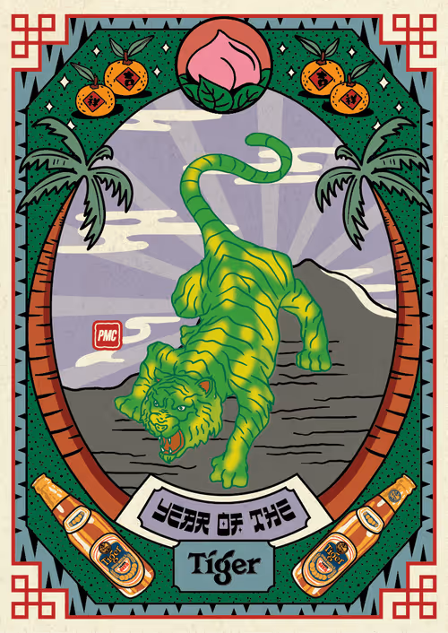 Lucky Tiger #6660