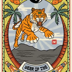 Lucky Tiger #6618