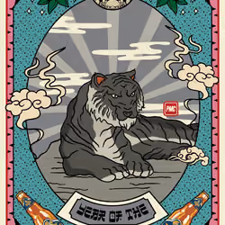 Lucky Tiger #3446