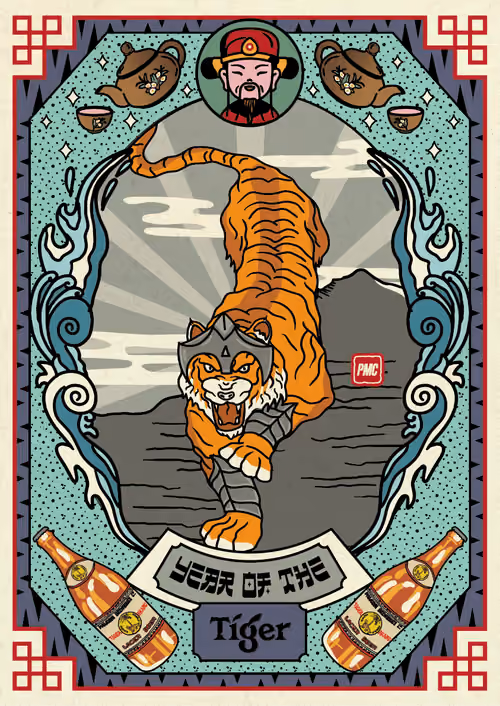Lucky Tiger #6658