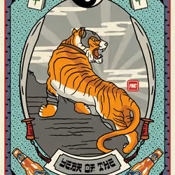 Lucky Tiger #6034