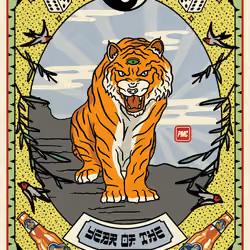 Lucky Tiger #1962