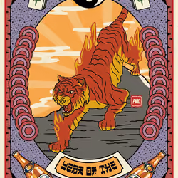 Lucky Tiger #4677