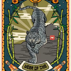 Lucky Tiger #1208