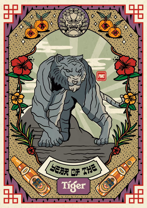 Lucky Tiger #6654