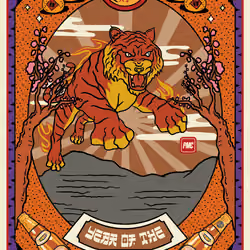 Lucky Tiger #1524