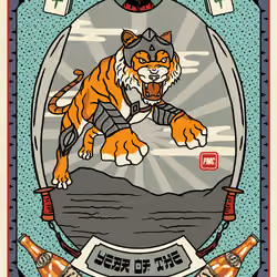 Lucky Tiger #801