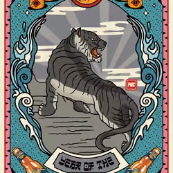 Lucky Tiger #5144