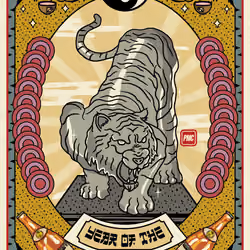 Lucky Tiger #3357