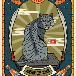 Lucky Tiger #3069