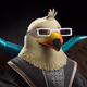 6857