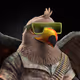 6863