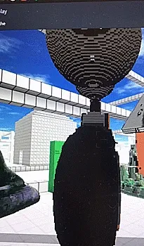 Megavoxel files for easy cryptovoxel builds-1-Apple tree unicycle, Buddha statue, house