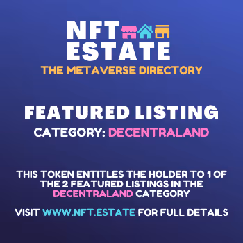 NFT.estate Featured Listing (Decentraland)