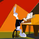 Classics Cartoon Scenes - Rhapsody Rabbit 2026 by HAP_ii