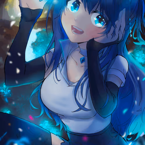 Girl during the adventure