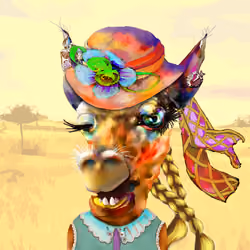 Flirty Giraffe #139