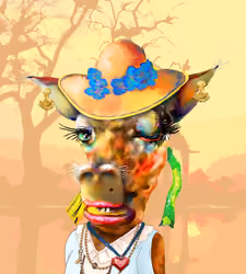Flirty Giraffe #202