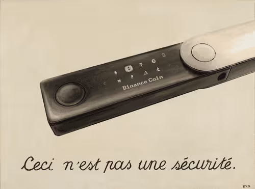 BinanceCash is not a security #82