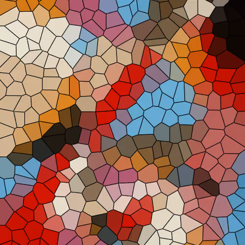 Abstract Mosaic by Alex King #26