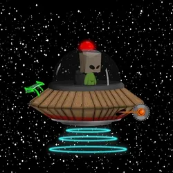 Alien UFO 1628