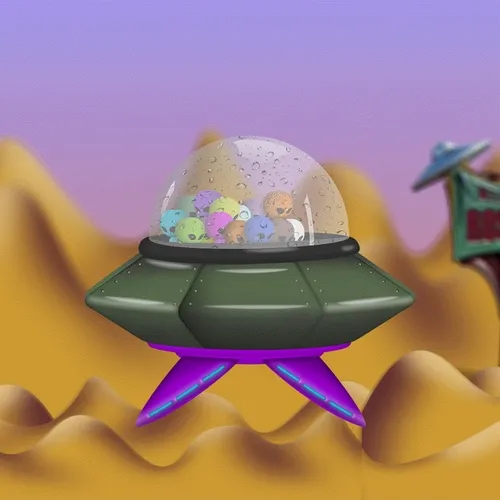 Alien UFO 1450