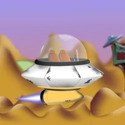 Alien UFO 1379