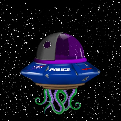 Alien UFO 671