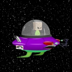 Alien UFO 1560