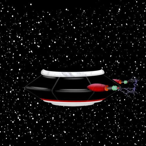 Alien UFO 677