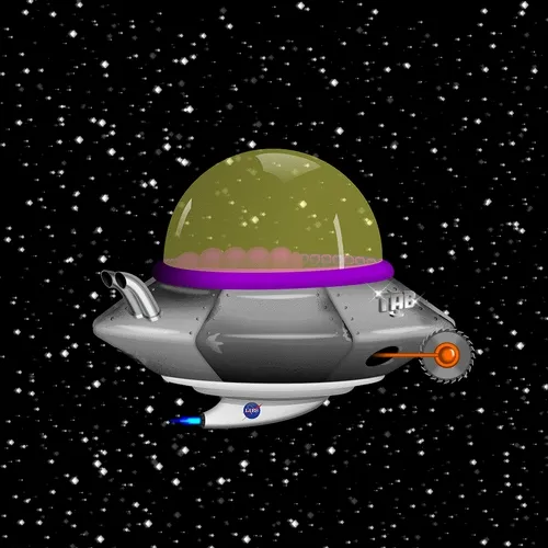 Alien UFO 2048