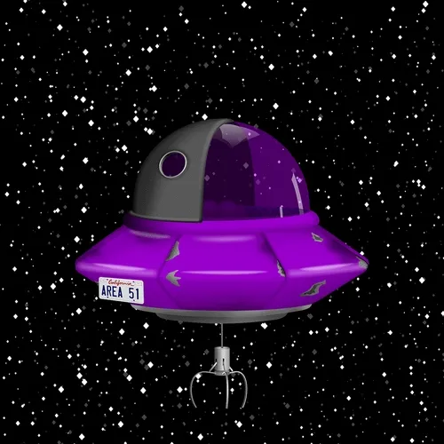 Alien UFO 1691