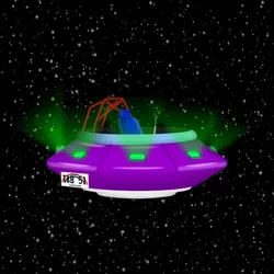 Alien UFO 1166