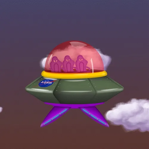 Alien UFO 1434