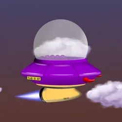 Alien UFO 1460