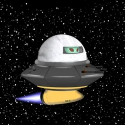 Alien UFO 1597